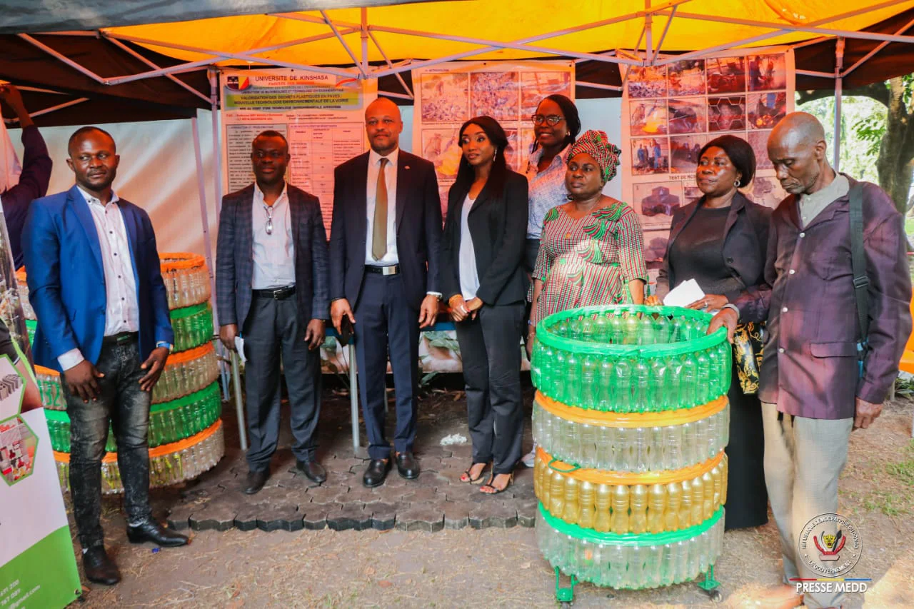 Moment d'échange entre acteurs de la gestion des déchets à Kinshasa